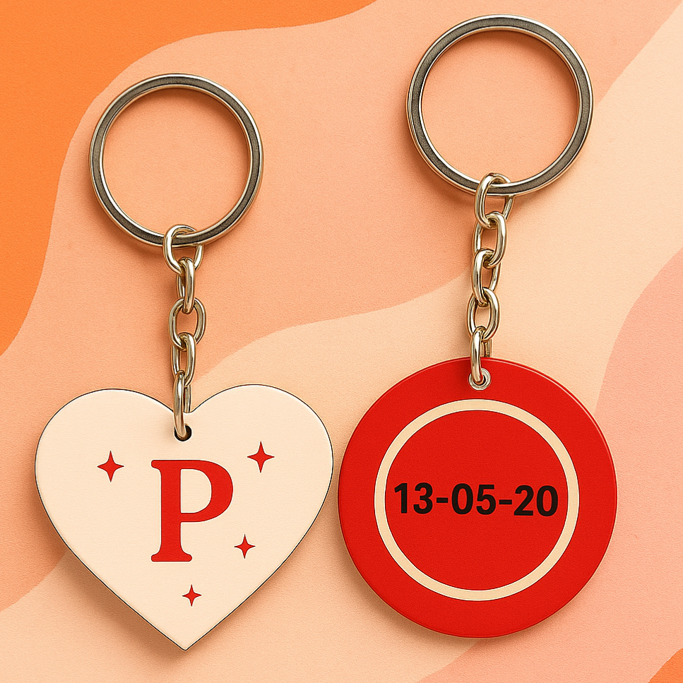 Custom Keychain Collection - Personalized Keychains by Nyvora